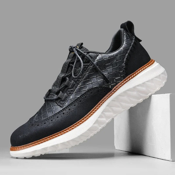 Lightweight blue athletic sneakers, designed for unisex everyday comfort and breathability.
