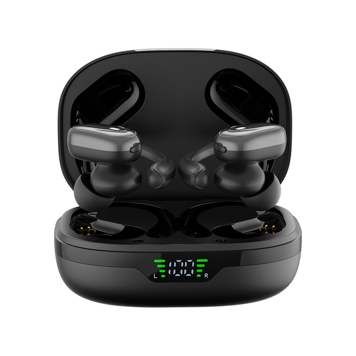 Premium Bluetooth 5.3 sport earbuds with mic, ideal tech gift. Wireless, waterproof, long battery for active users.