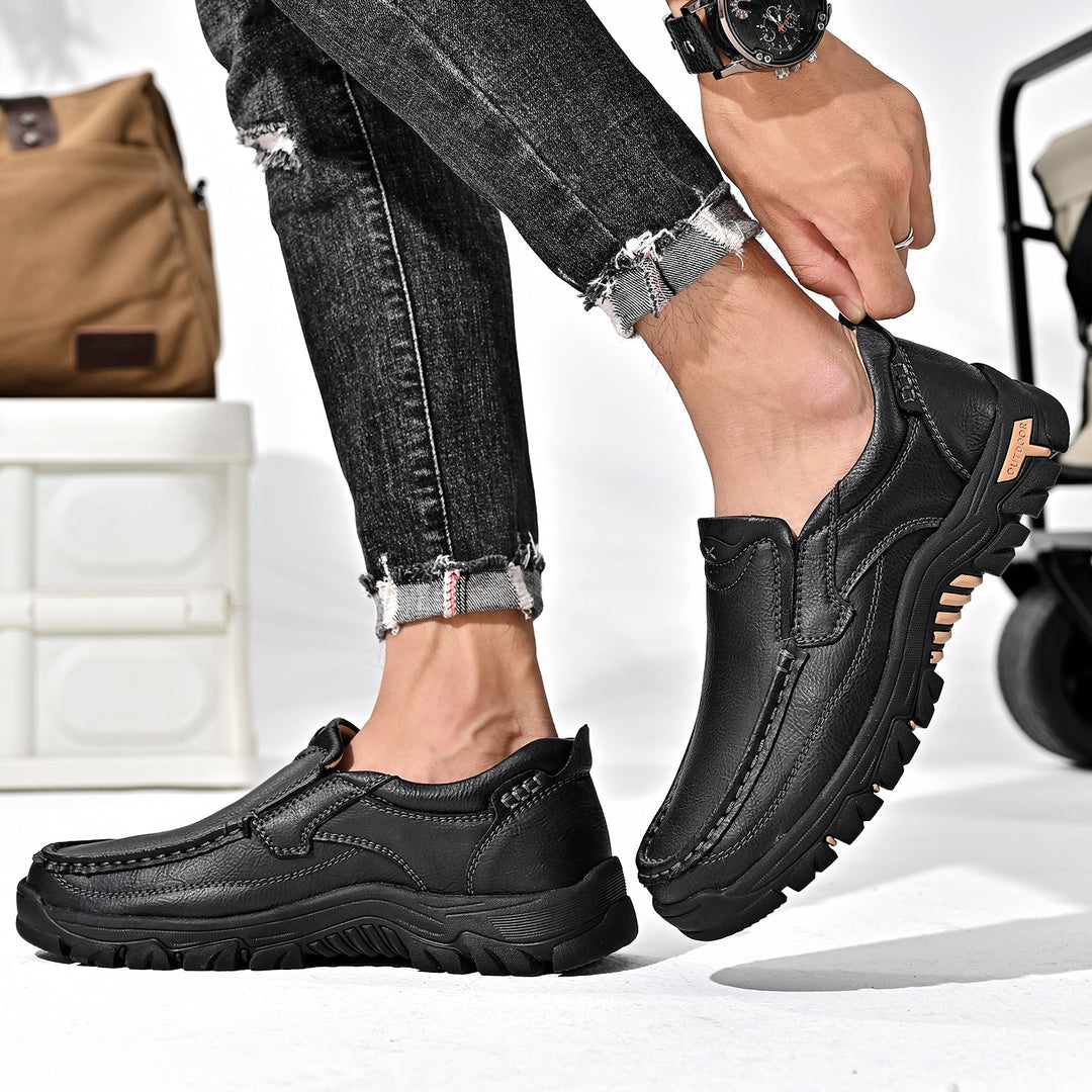 Unisex brown orthopedic comfort boot, crafted for maximum foot health and stability