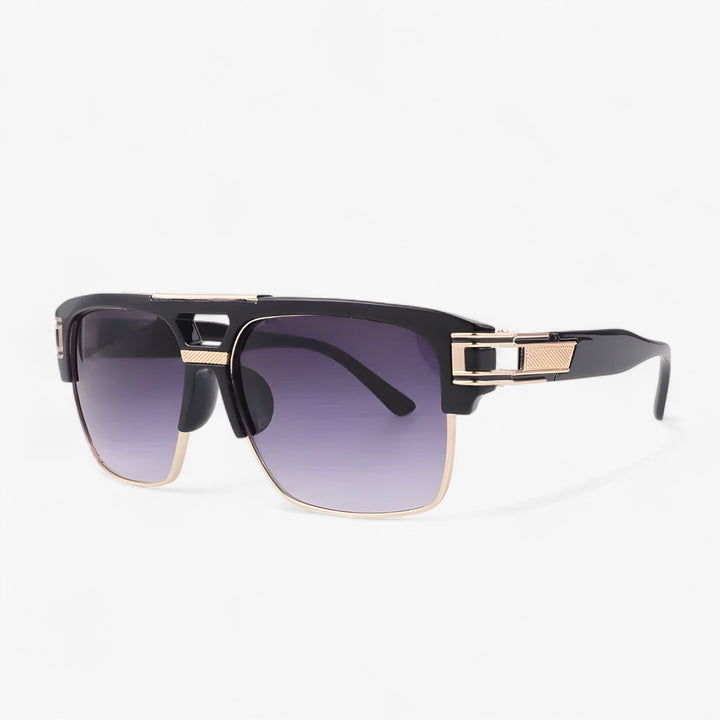Fashionable vintage retro mirrored eyewear, unisex Calvero style.