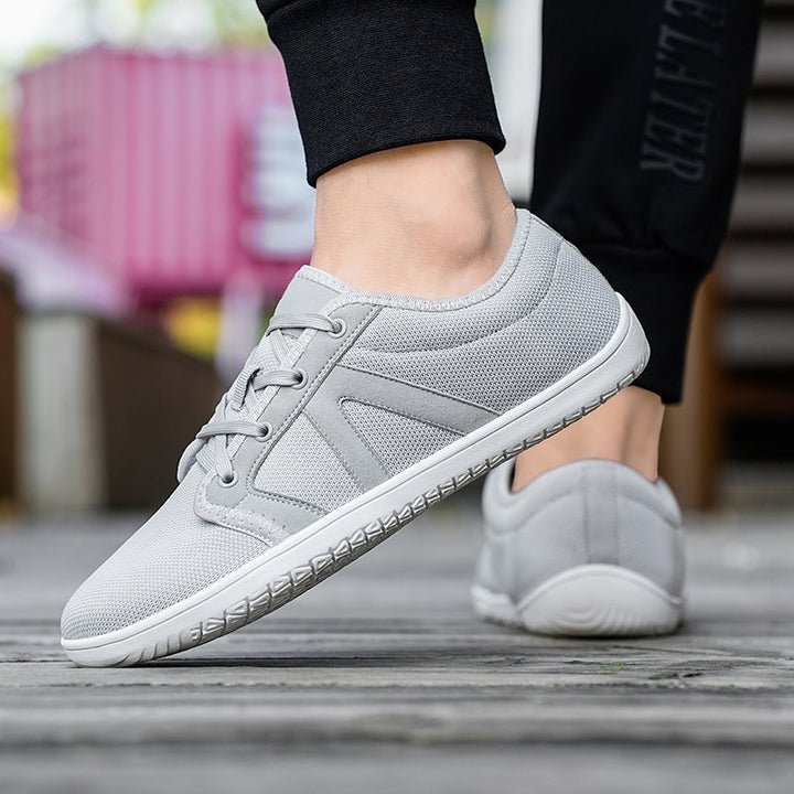 Promote healthy feet with these natural movement barefoot shoes & wide toe box design.