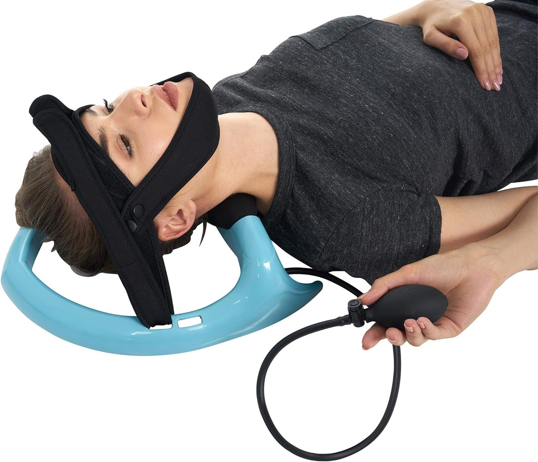 Unisex cervical spine hydration pump for neck pain relief, posture correction, and overall spinal health support.