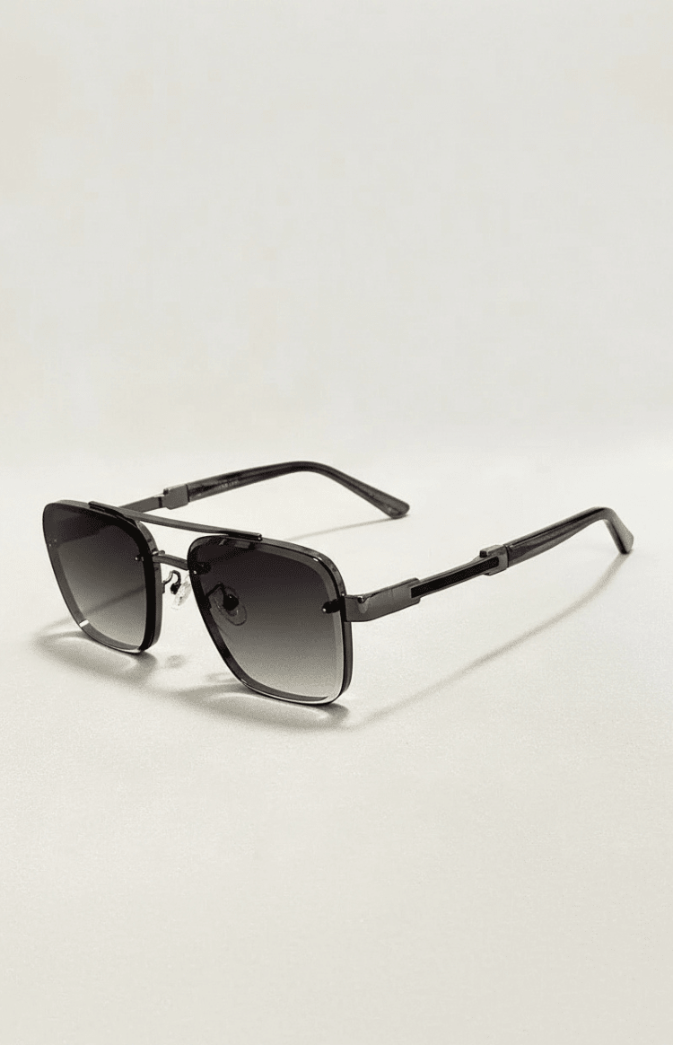 Trendy unisex aviator eyewear, a chic fashion accessory with vital UV400 sun protection.