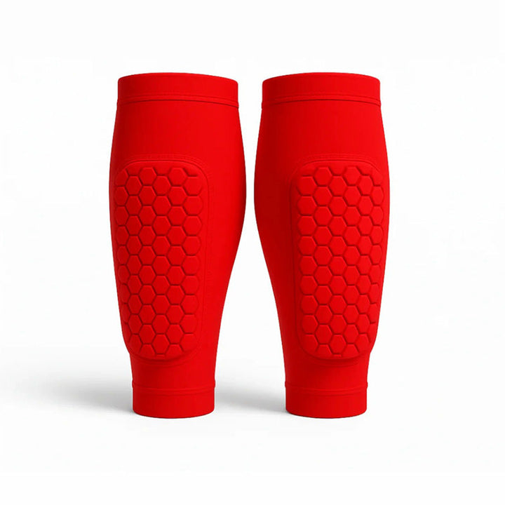 Soccer shin guards: unisex athletic compression & impact protection for comfort during intense sports.