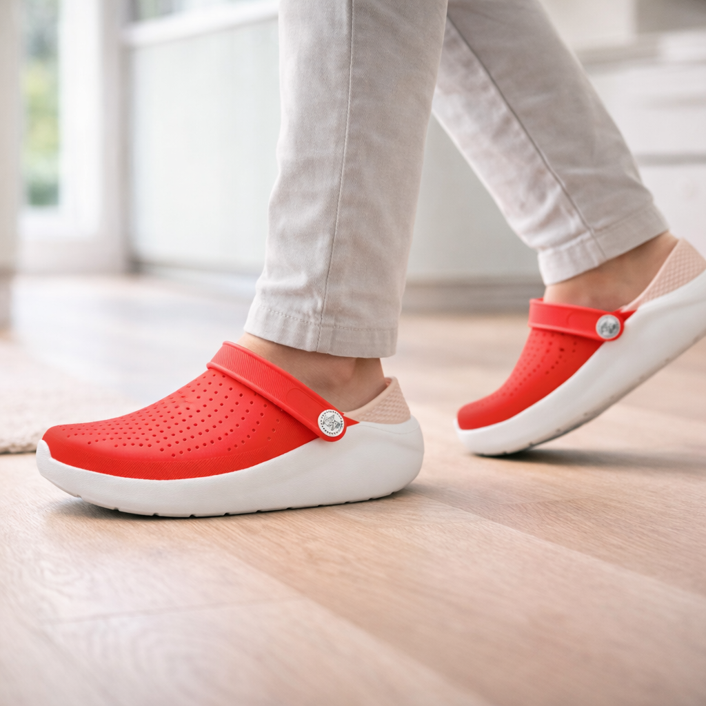 Flexible sole of unisex comfort walking sandals, designed for natural movement and everyday comfort.
