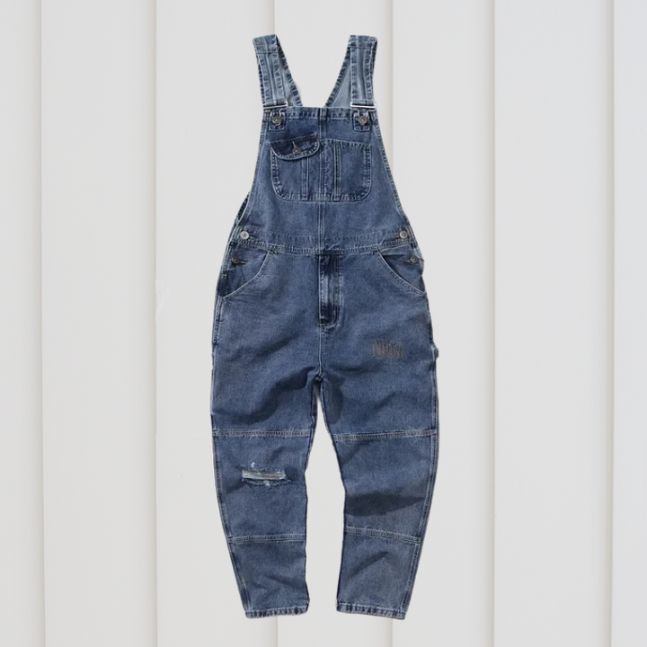 Practical & durable unisex garden overalls. Comfortable workwear dungarees designed for outdoor utility with pockets.