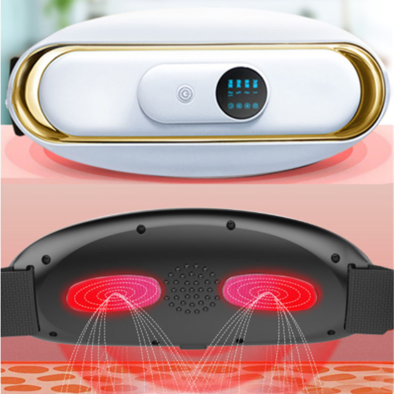 Unisex electric belt massager for waist & belly, boosting metabolism & comfort for daily wellness & fat loss.