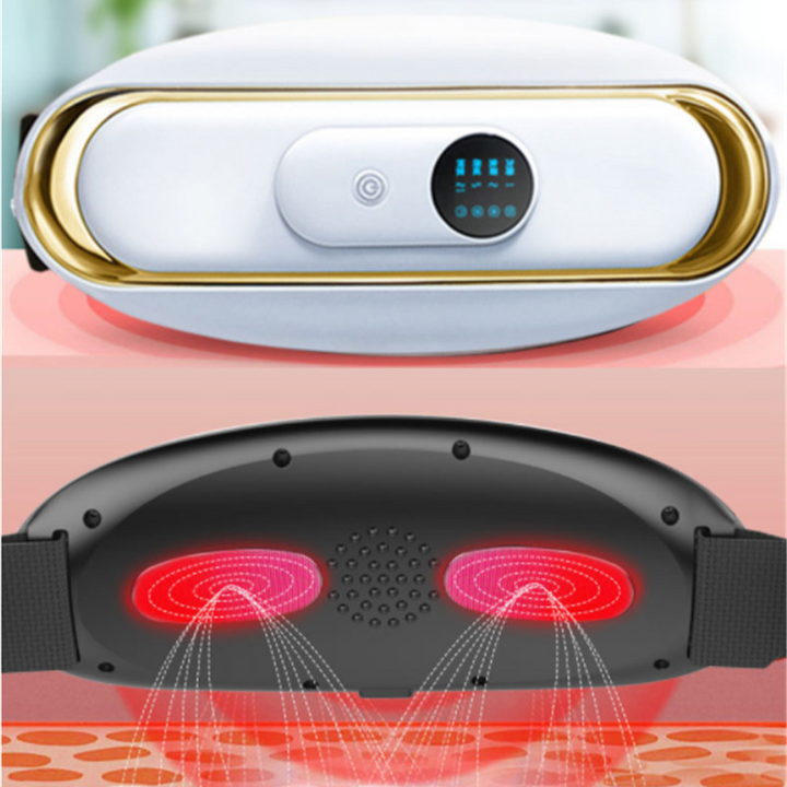 Unisex electric belt massager for waist & belly, boosting metabolism & comfort for daily wellness & fat loss.