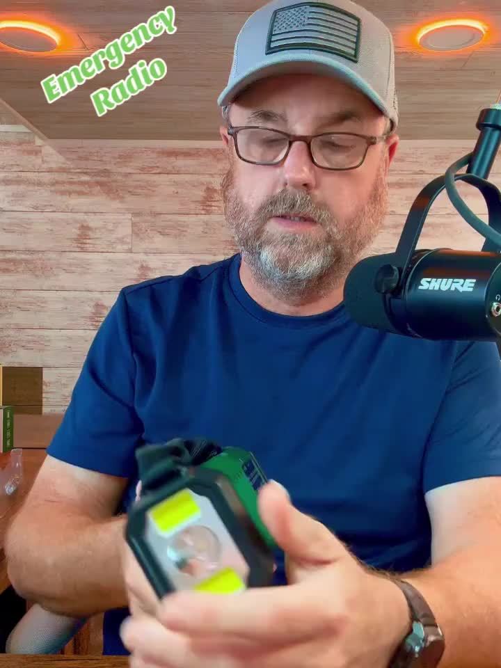 Be prepared with this 10000mAh emergency survival radio, power bank, and weather alerts.