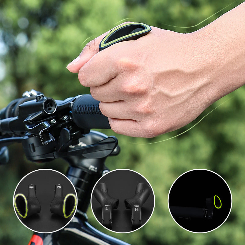 Essential bike parts: ergonomic handlebar grips ensuring pain relief & improved control for all cyclists.