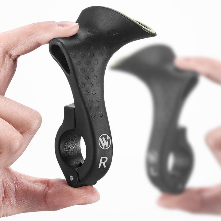 Bike handlebar grips with ergonomic design, a crucial bike part for enhanced cycling performance.