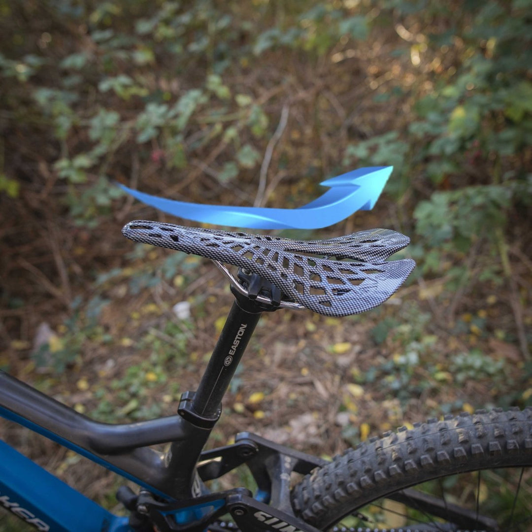 Ergonomic bicycle saddle for road bikes & mountain bikes, providing superior comfort on any ride.