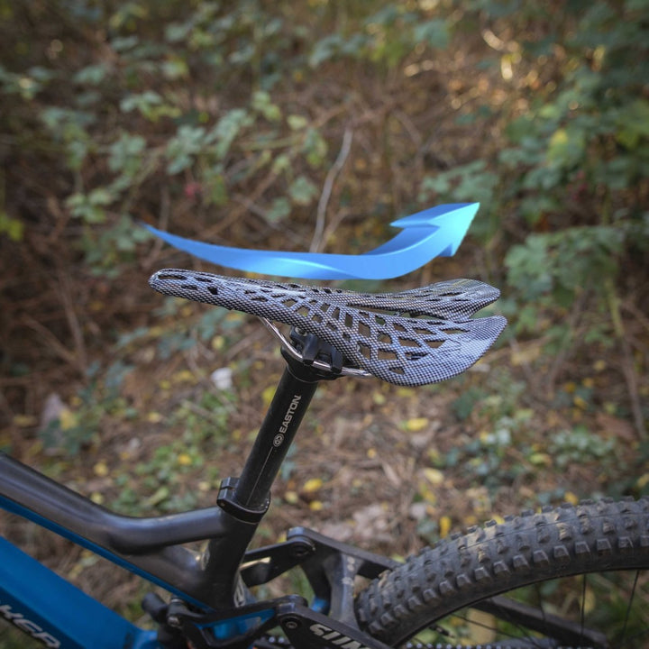 Ergonomic bicycle saddle for road bikes & mountain bikes, providing superior comfort on any ride.