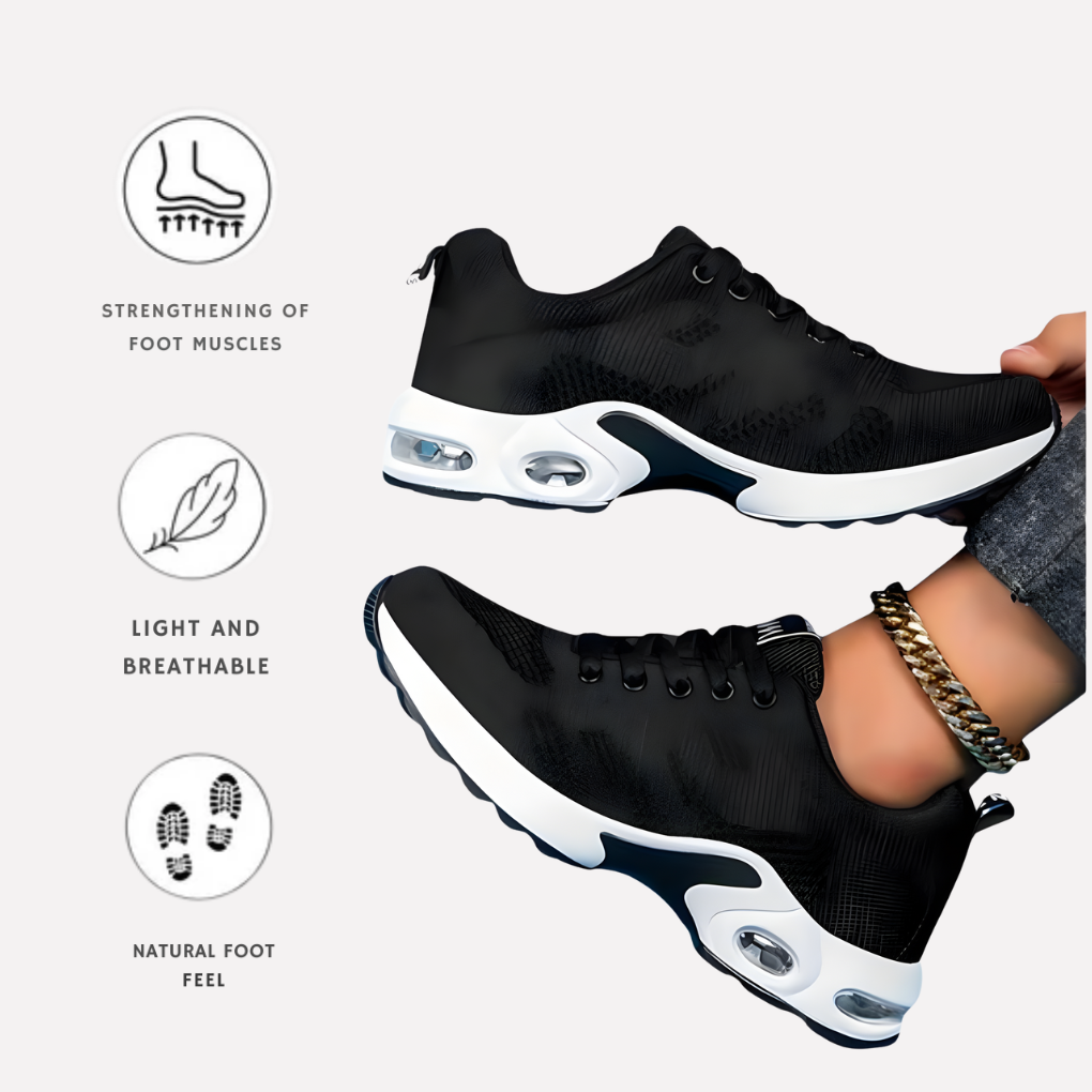 Unisex ergonomic comfort shoes designed for daily wear, providing pain relief and arch support for walking.