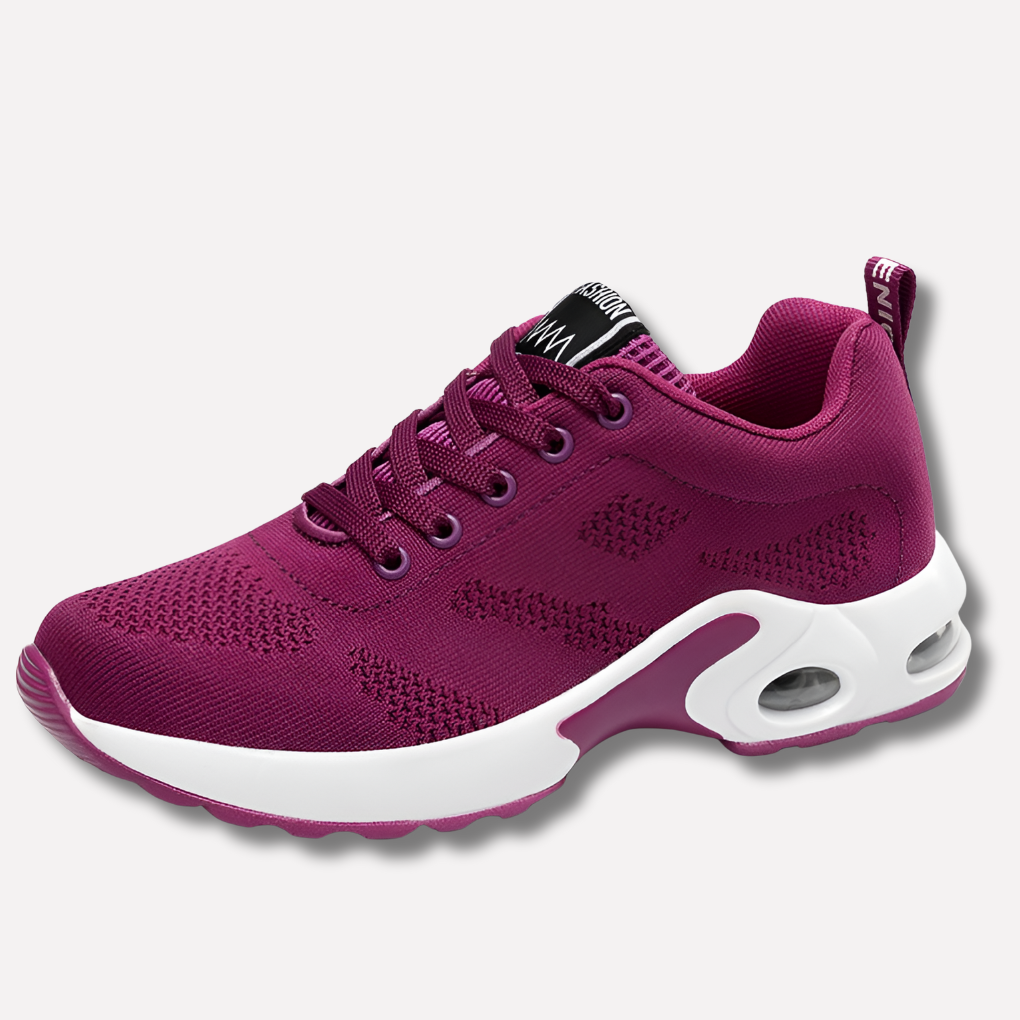 High-comfort unisex walking shoes featuring wide toe-box & ergonomic support for effective pain relief.