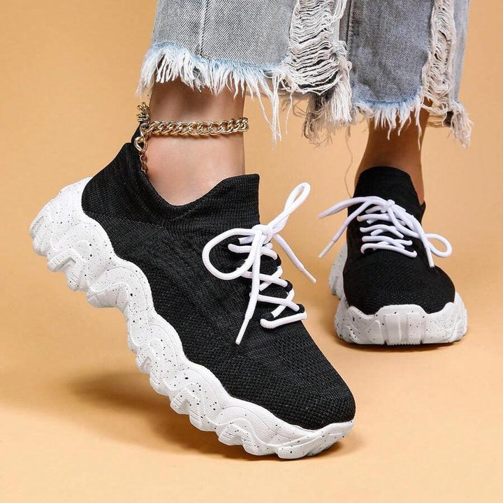 Unisex Everyday Comfort Low-Top Sneakers, multi-colored accents, showcasing playful designs for everyday fun