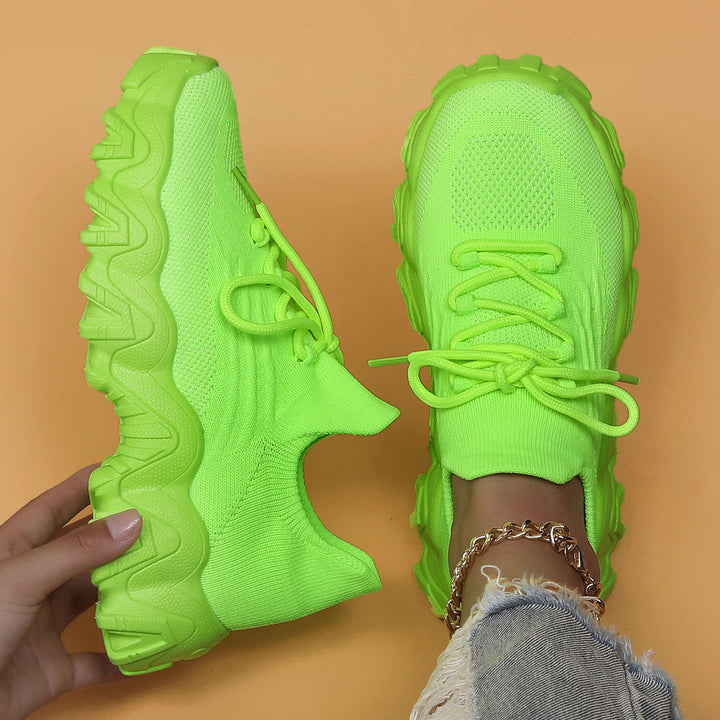 Unisex Everyday Comfort Low-Top Sneakers, forest green, a natural shade for durable walking shoes
