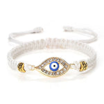 White Blue Evil Eye