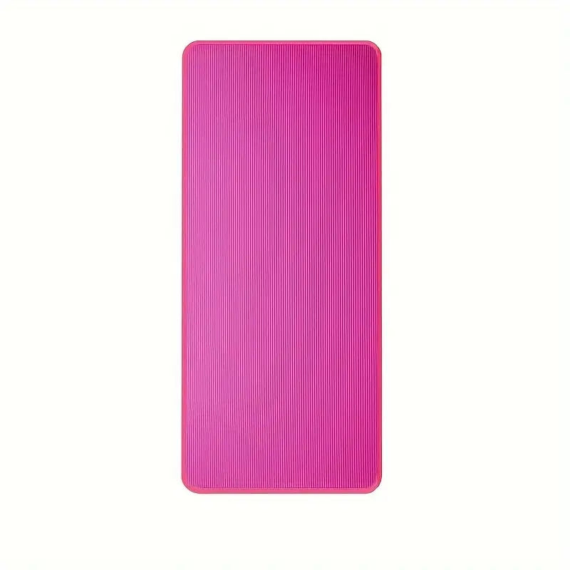 Premium extra thick anti-slip yoga mat. Designed for optimal comfort and support in pilates, stretching, and yoga.