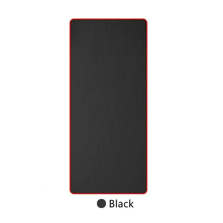 Enhanced comfort & stability with this extra thick anti-slip yoga mat. Ideal for all your fitness, yoga, & workout needs.