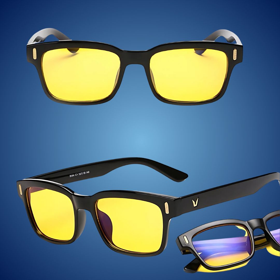 EyeShield Pro unisex blue light blocking glasses, perfect for computers, gaming & digital wellness.