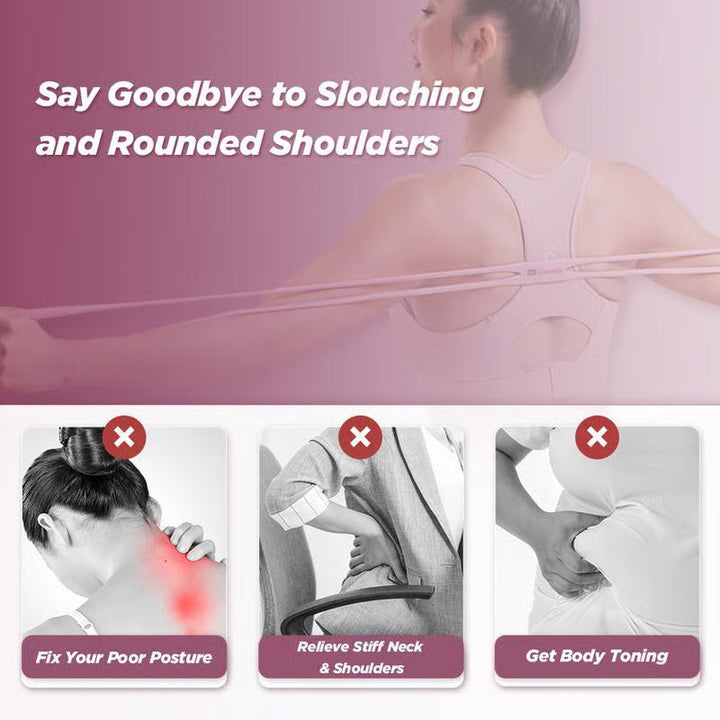 Durable Figure 8 resistance band for muscle toning, core strengthening, and full body exercise.