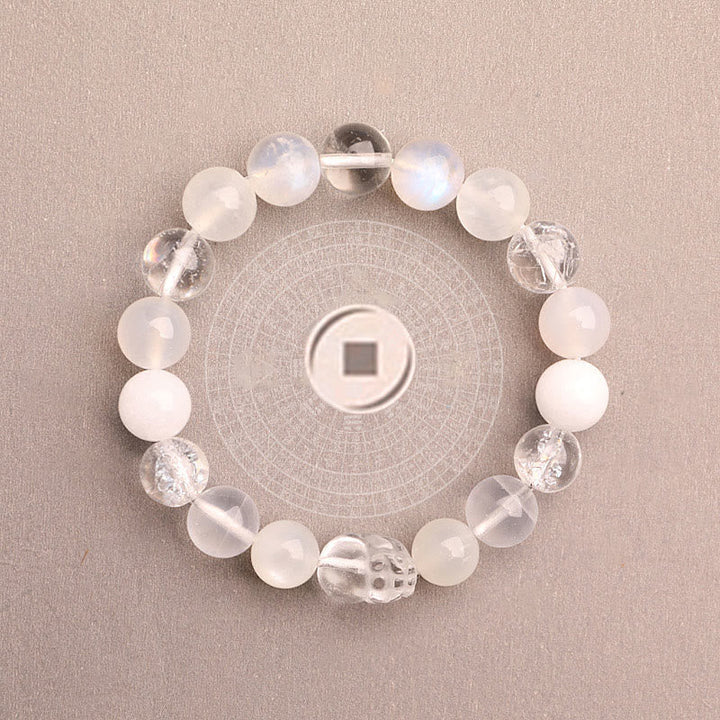 Unisex Five Elements Crystal Agate Luck Bracelet - Lexians