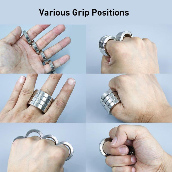 Innovative trigger ring, a folding desktop toy for mindfulness & calm.