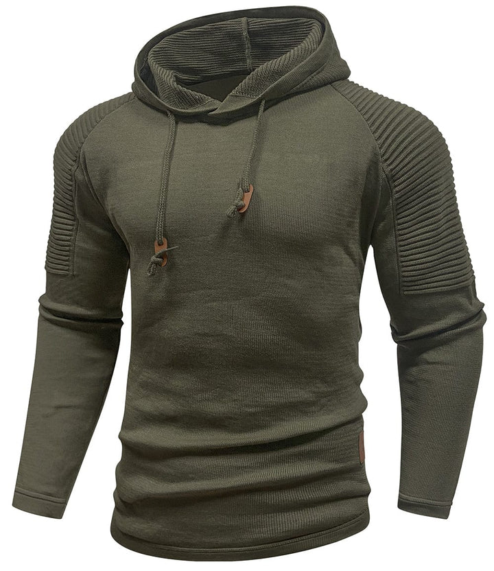 Detail of the graphic print on the Unisex Frontier Style Hoodie, ideal for casual outfits