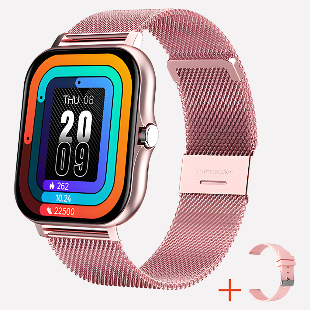 Advanced wearable tech: unisex GPS smartwatch with SOS call & emergency alert for daily safety and location tracking.