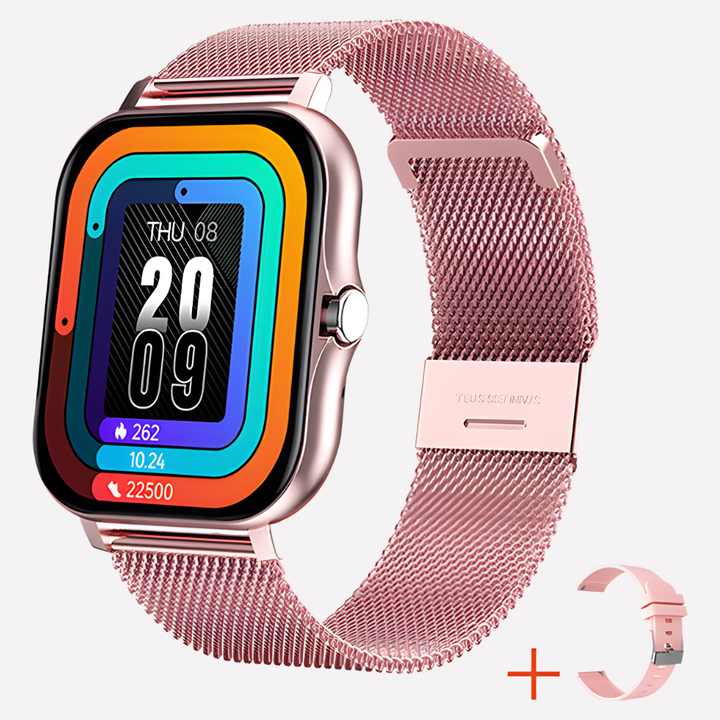 Advanced wearable tech: unisex GPS smartwatch with SOS call & emergency alert for daily safety and location tracking.
