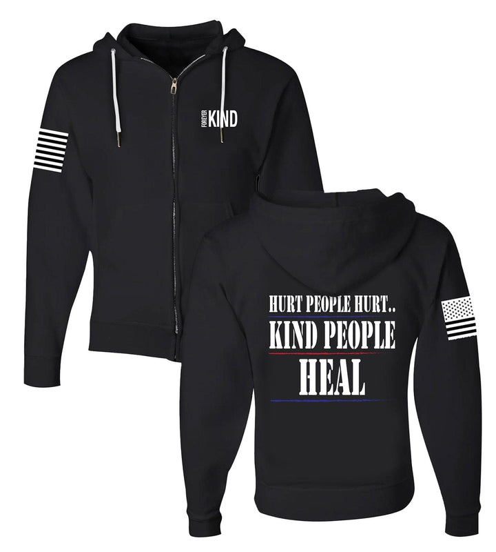 Statement graphic hoodie, 'Create Your Own Future' text. Unisex, soft fleece, casual apparel.