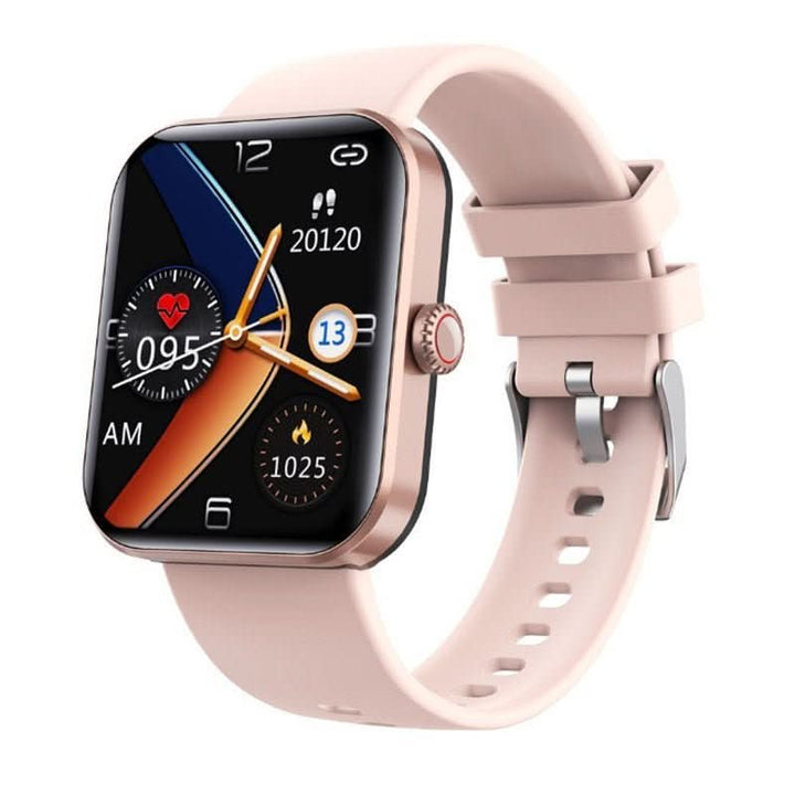 All-in-one unisex smartwatch for blood sugar, heart rate, blood pressure & sleep tracking.