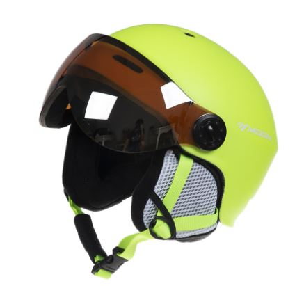 Unisex ski helmet, a must-have for winter sports. High-quality protective gear with safety features.