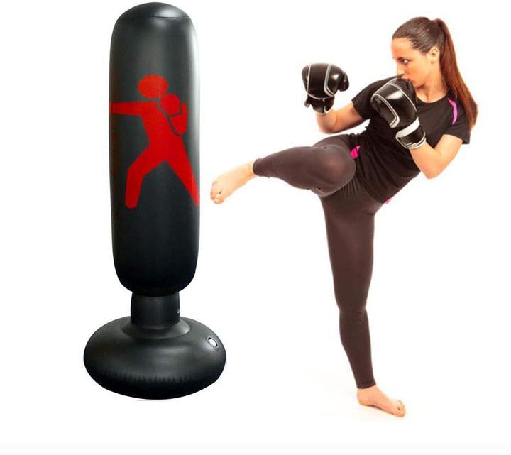 Easy-to-use inflatable punching bag for kids and adults. Great for boxing, fitness, and active stress relief at home.