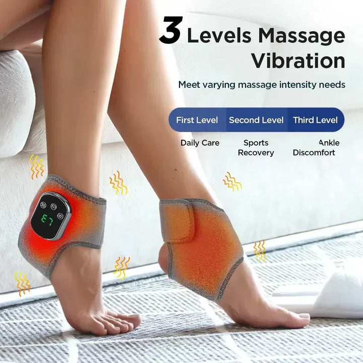Comfortable infrared hot compress for muscle rehabilitation & soothing pain relief.