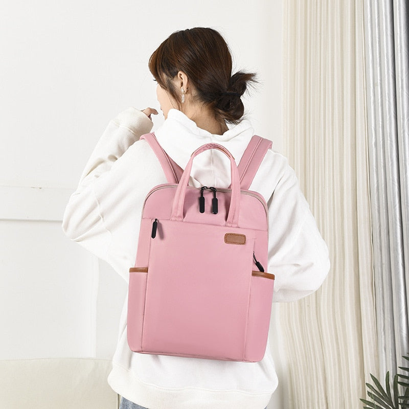 Versatile unisex lightweight anti-theft backpack, ideal for travel, school, and work.