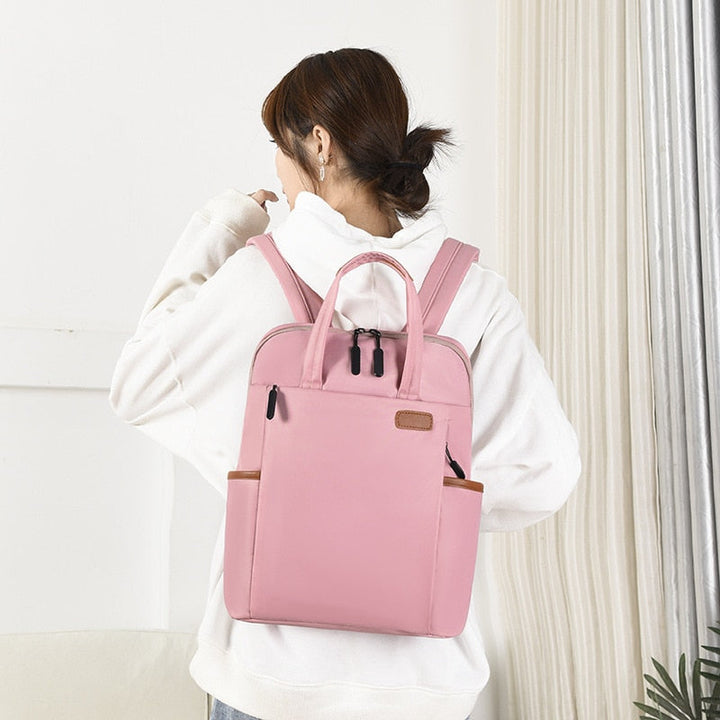 Versatile unisex lightweight anti-theft backpack, ideal for travel, school, and work.
