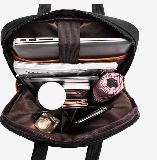 Anti-theft travel backpack with hidden zippers, lightweight & water-resistant for peace of mind.