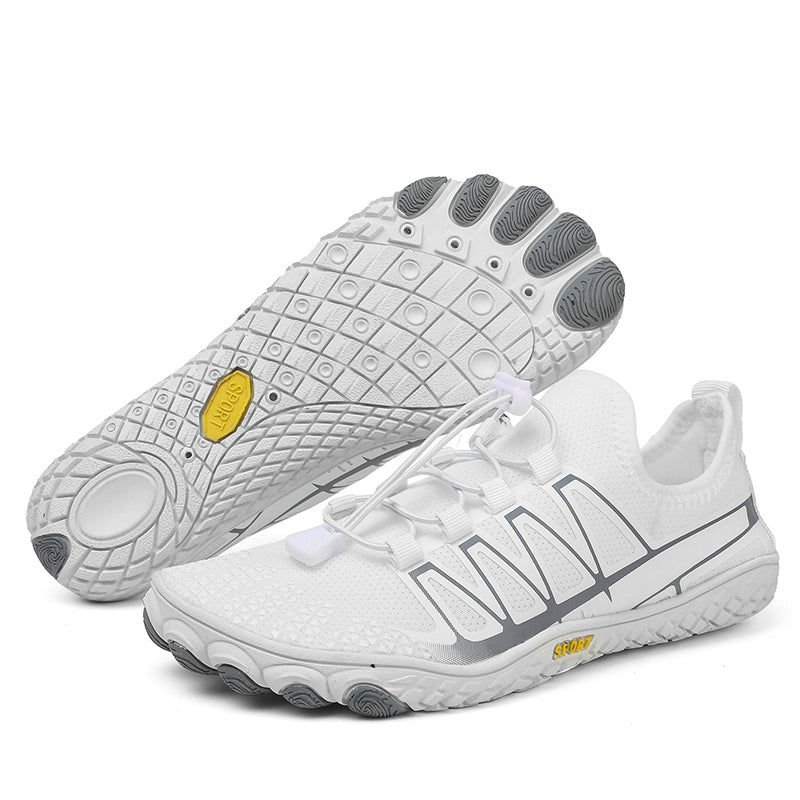 Lightweight comfortable everyday sneakers with flexible sole.