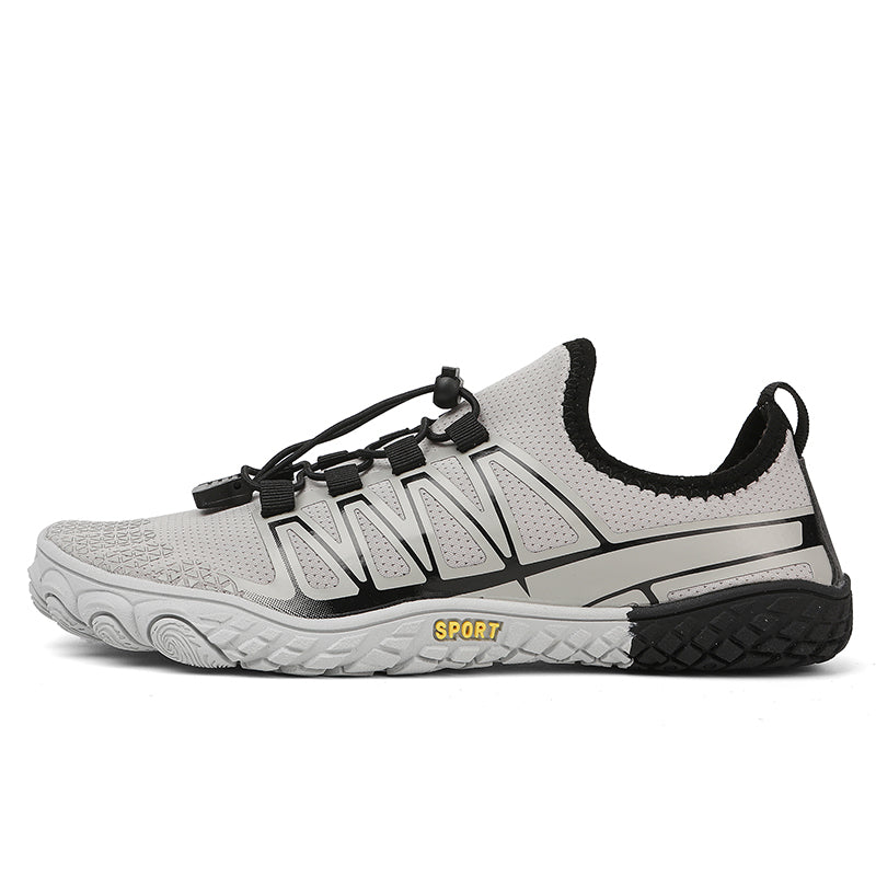 Breathable unisex barefoot running sneakers, perfect for natural running.