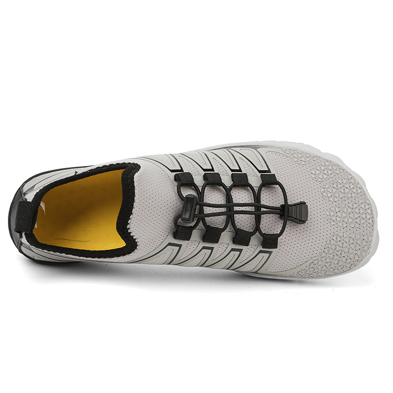 Lightweight flexible sole barefoot shoes for comfortable everyday wear.