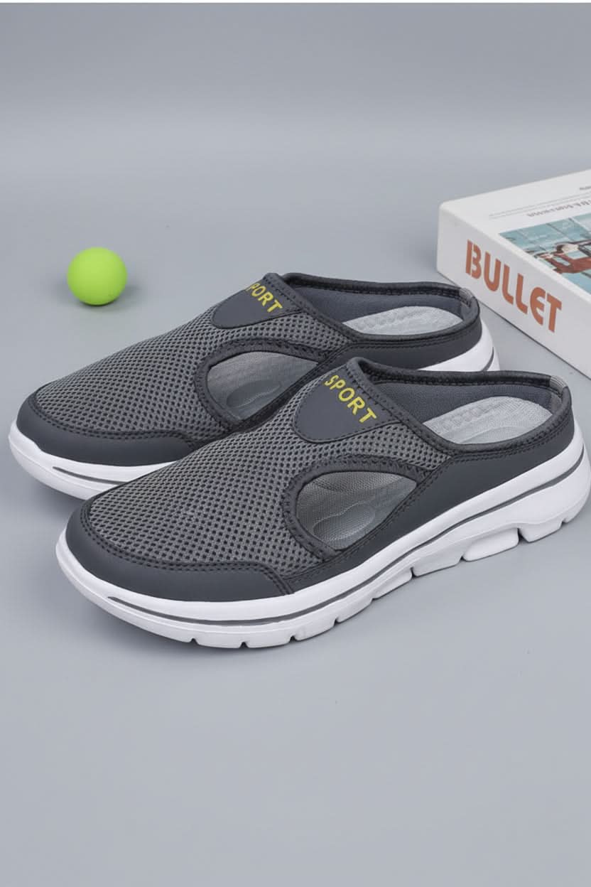 Pair of versatile Unisex Orthopedic Comfort Slippers, excellent lightweight footwear for daily home relaxation.