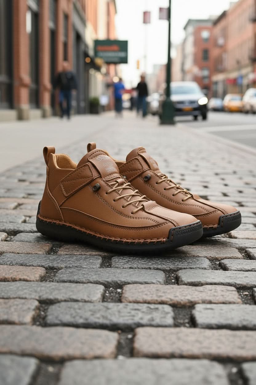 Athleisure unisex slip-on trainers. Lightweight, comfortable footwear for versatile modern everyday style.