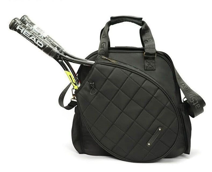 Versatile racket bag for tennis and padel, offering secure multi-compartment storage for all your sporting goods.
