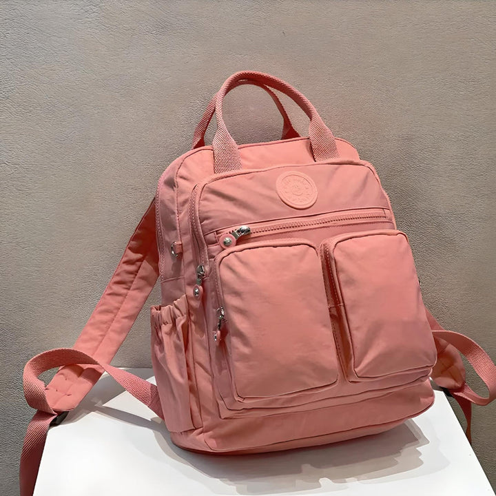 Versatile unisex multi-pocket backpack bag, perfect for everyday use, school, work, or trips.