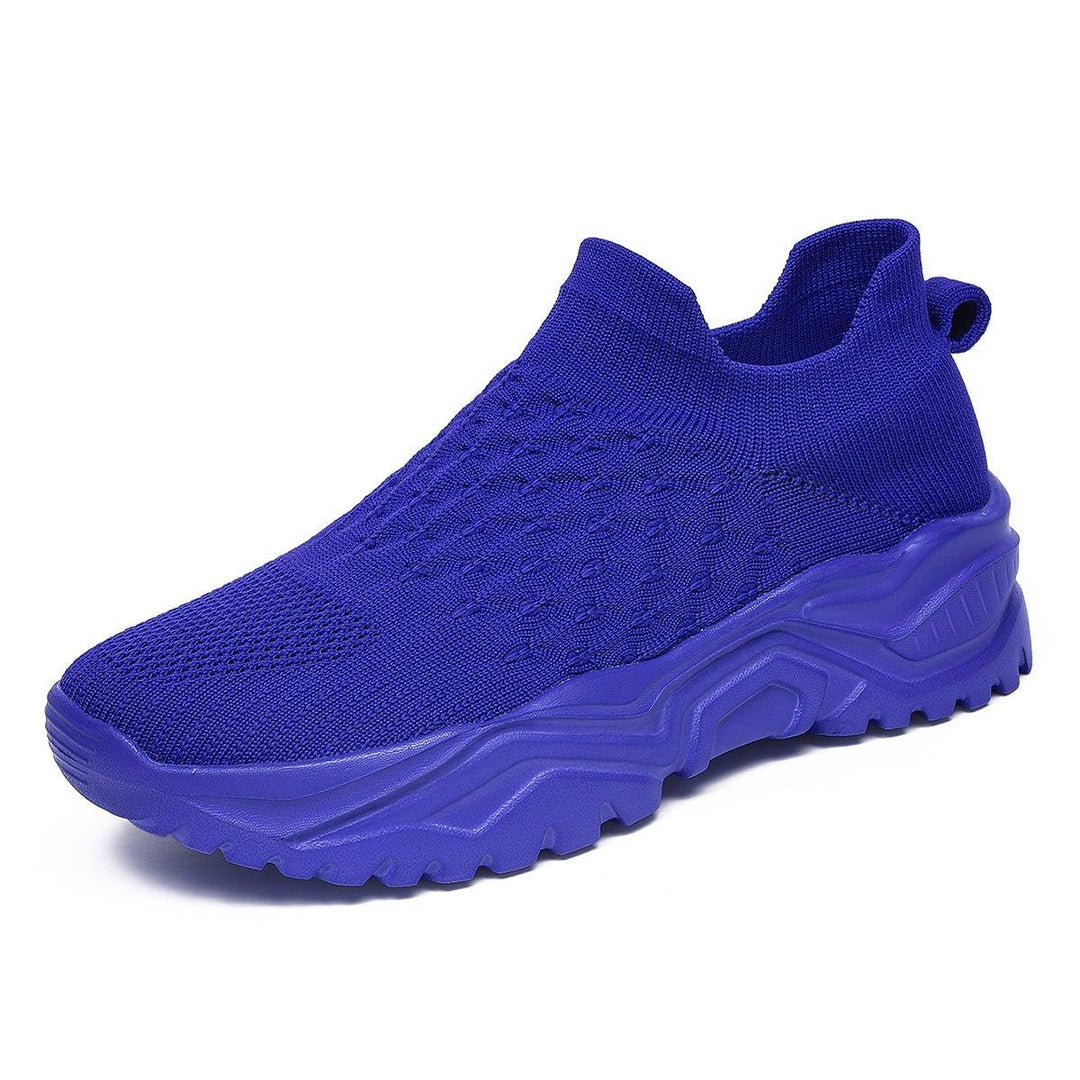 Cutaway view of Unisex Ortho Cloud Comfort Slip-On Shoes' interior cushioning, emphasizing comfort and support.