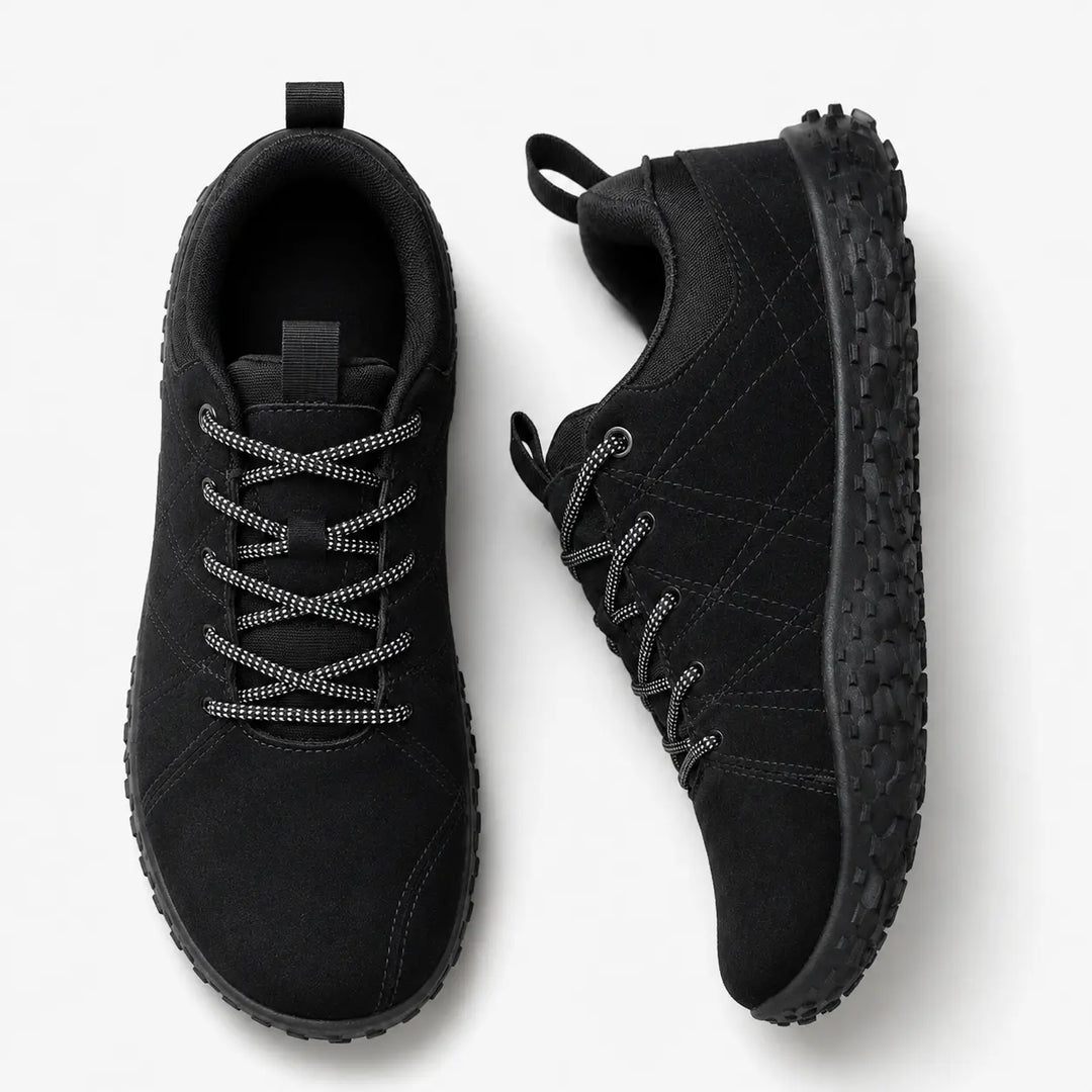 Unisex active outdoor trainers, barefoot feel, wide toe box, zero drop, great for hiking & walks.