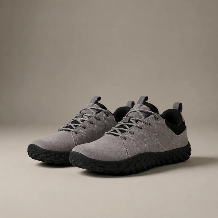 Natural feel barefoot walking trainers, unisex, wide toe box, zero drop, for comfortable exploring.