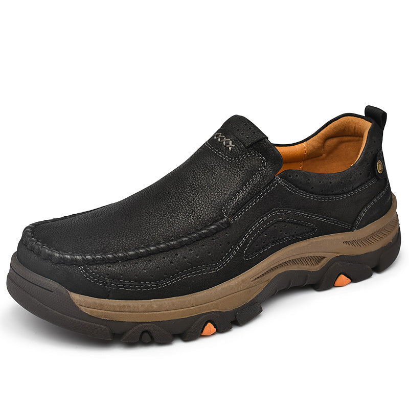 Unisex Orthopedic Transition Boots, combining the look of leather boots with orthopedic benefits.